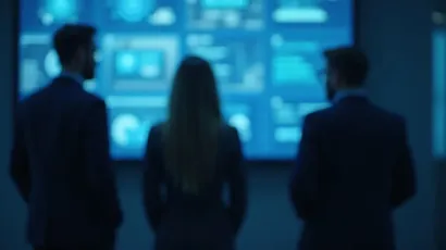 A leadership team in an Isle of Man office reviewing technology risk