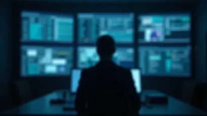 Monitoring security in a calm operations room