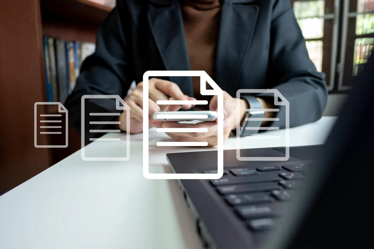 A document being reviewed as part of a breach notification file