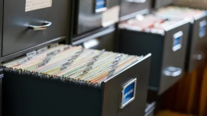 Secure document storage in an Isle of Man office