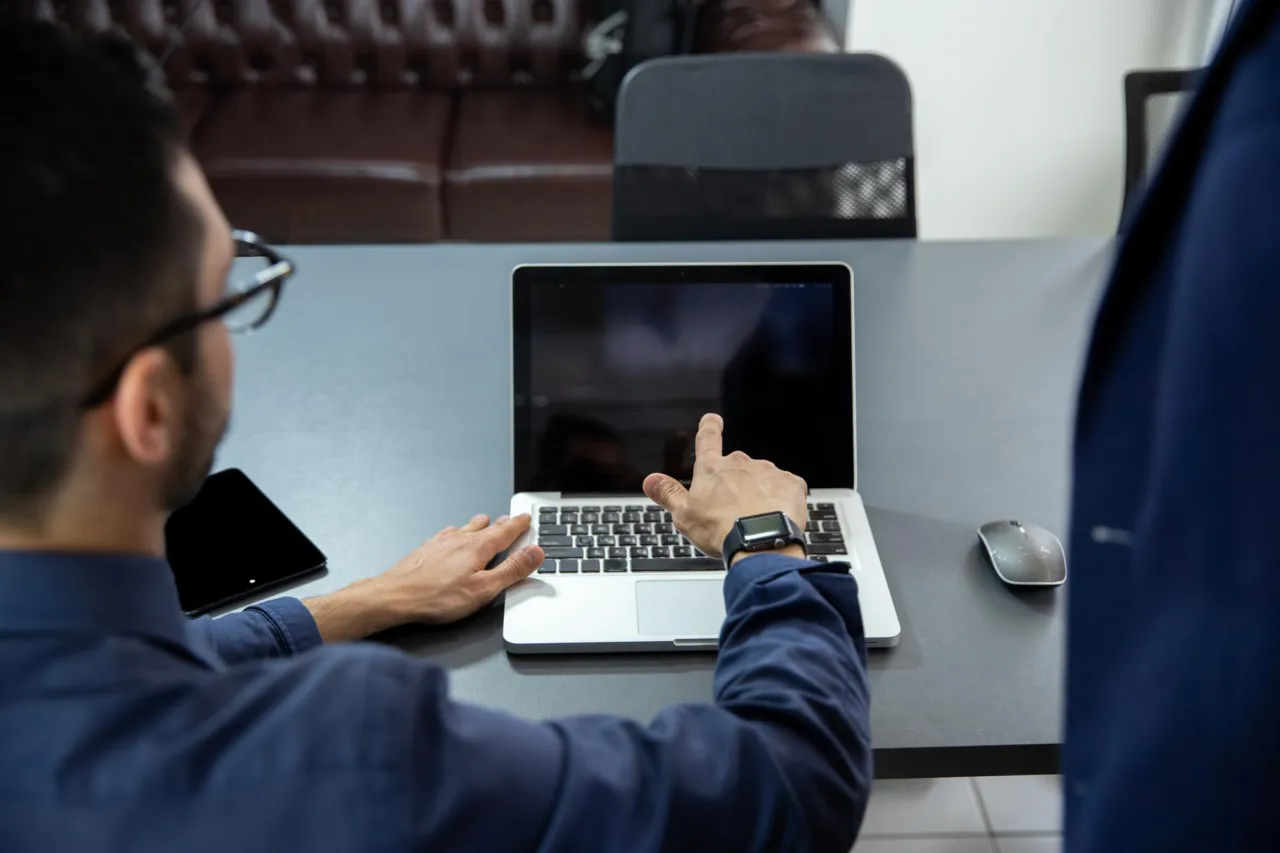 A regulated firm submitting a report through a secure online reporting system